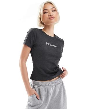 Columbia – move – kurzärmliges t-shirt - Schwarz