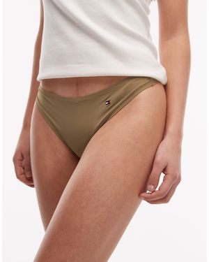 Tommy Hilfiger Microfibre Essentials Thong - Green