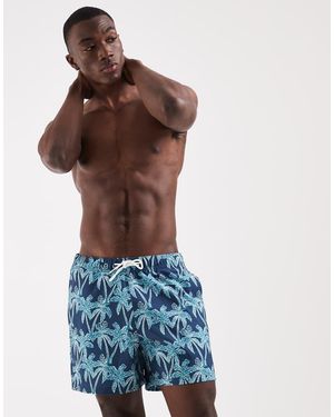 Hollister Pull On Swimming Trunks - Blue