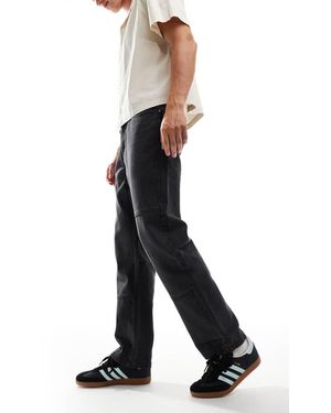 Native Youth Ruimvallende Jeans Met Rechte Pijpen - Zwart