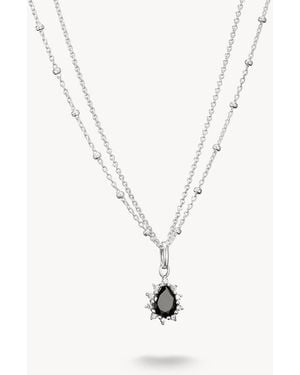 Thomas Sabo Drop Pendant Necklace - White