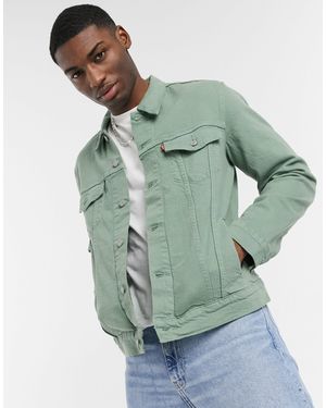 Levi's The Denim Trucker Jacket - Green