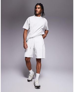 Good For Nothing – shorts aus jersey - Grau