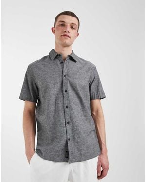 Blend Camicia Vestibilità Classica - Grigio