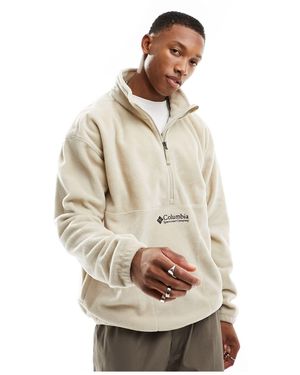 Columbia Bent Bough 1/2 Zip Fleece - White