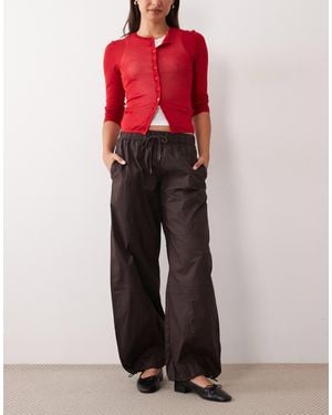 Cotton On Jackson Pull On Utility Pant - Red