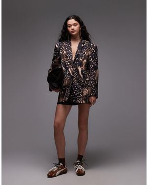 ASOS Ultimate Oversized Single Breasted Blazer - Grey