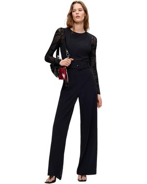 Desigual Langer 2-in-1-jumpsuit - Schwarz