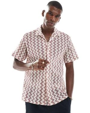Jack & Jones Texture Shirt - Red