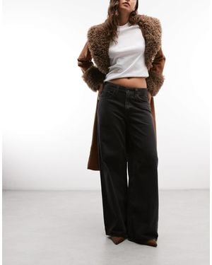 Levi's Middy wide-leg-jeans - Weiß