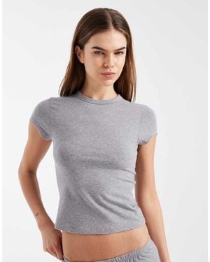 Cotton On Sleep Cloud Soft Baby Tee - Grey