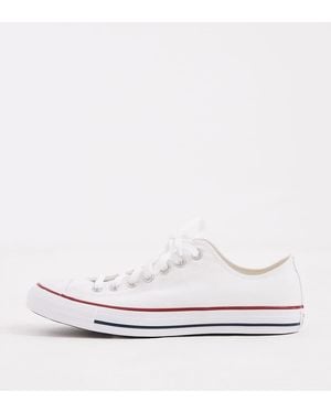 Converse Chuck Taylor All Star Ox Wide Fit Trainers - White
