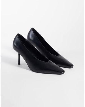 ASOS Princess Décolleté Con Tacco Alto Nere - Blu