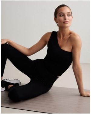 Aim'n Shape Seamless One Shoulder Bralette - Black