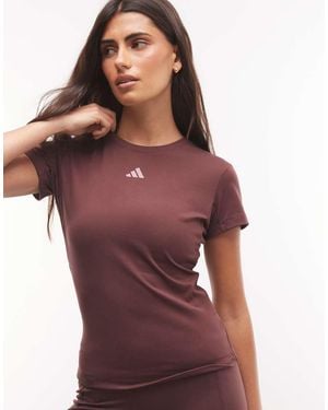 adidas Originals Top De Tres Bandas Studios En Burdeos-Rojo