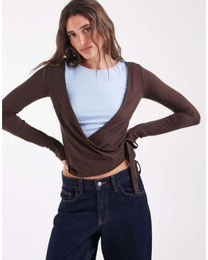 Pieces Top - Blu