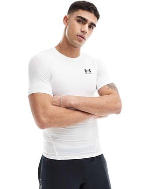 Under Armour Heatgear Compression T-Shirt - White