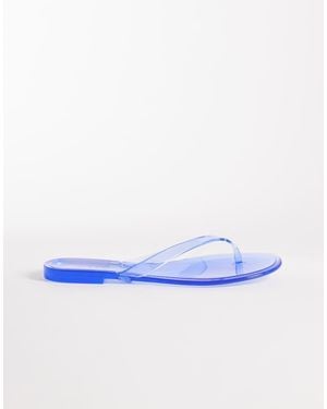 SEQWL Jelly Flip Flops - Blue