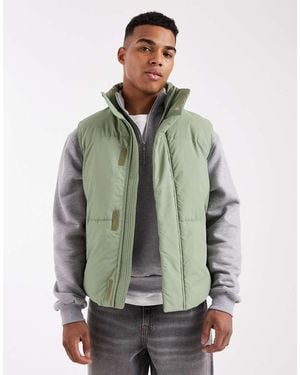 ASOS Puffer Gilet - Green