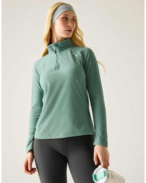Regatta – montes – leichtes fleece-sweatshirt - Grün