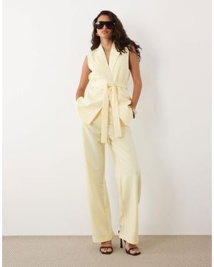 Vila – elegante hose - Natur