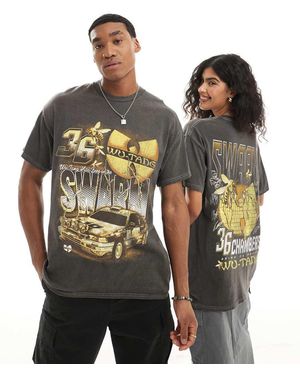PRNT X Wu-Tang Clan Rally Relaxed Fit T-Shirt - Grey