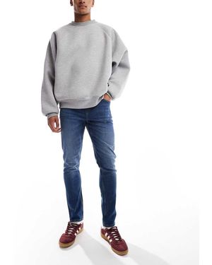 ASOS Vaqueros De Corte Pitillo Con Lavado Azul Oscuro De