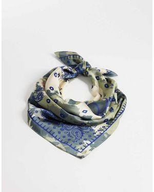 Prohibited Foulard Mimetico Multicolore - Blu