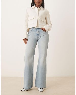 ASOS Relaxed Flare Jean - Blue