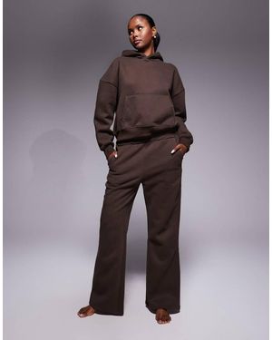 SIMMI Colby Essentials Flared Joggers - Brown