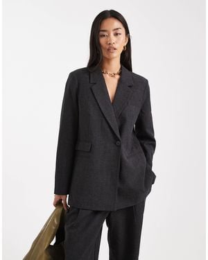 Vero Moda Oversized Fit Blazer Co-ord - Black