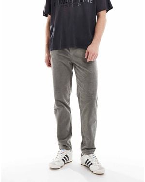 Only & Sons Tapered Cord Trouser - Black