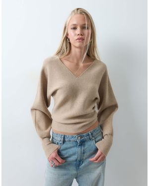 ASOS Compact Batwing Sweater - Blue