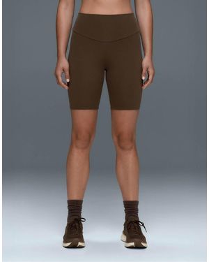 Oysho Comfortlux High-Rise 20Cm Shorts - Brown