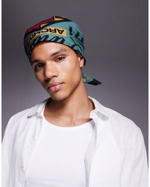 ASOS Paraiso Cotton Bandana - Gray