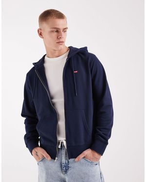 Levi's Sweat-shirt avec logo emblématique - moyen - Bleu