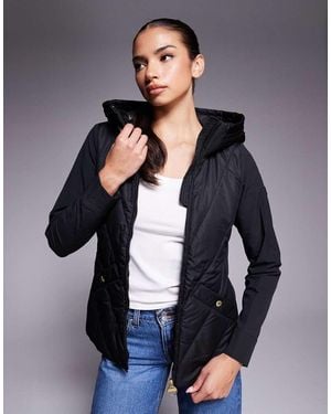 Barbour Diablo Quilted Sweat Jacket - Grey