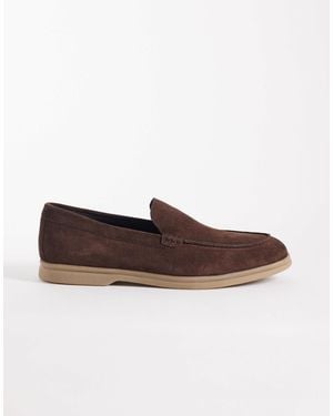 ASOS Loafers With Rubber Sole - Brown