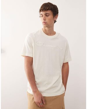 Champion Tonal Logo T-Shirt - White