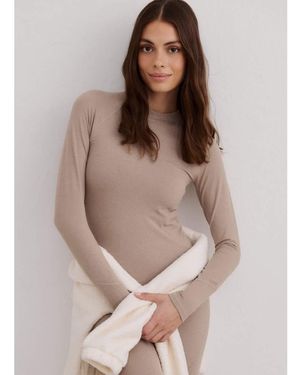 Aim'n Espresso Baselayer Long Sleeve - Brown