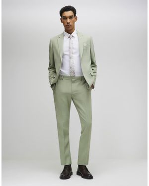 River Island Skinny Fit Tailored Suit Trousers - Green