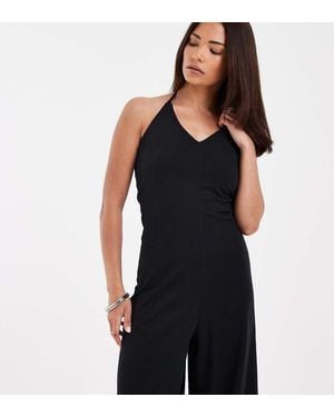 Only Petite Halterneck Jumpsuit - Black