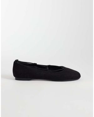 ASOS Lance Elasticized Ballet Flats - Black