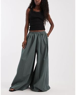ASOS Super Wide Leg Pants - Black