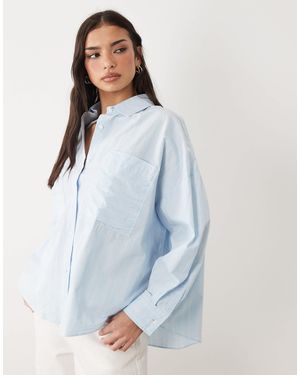 HUGO Hugo Edafnena Stripe Shirt - Blue