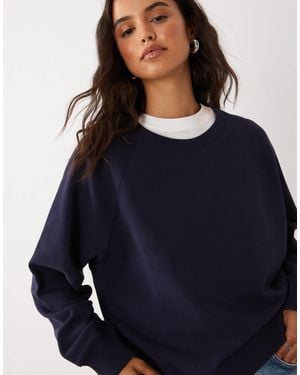 ARKET Sweatshirt aus frottee - Blau