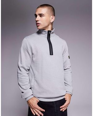 Barbour Outline Funnel Neck Sweat - Grey