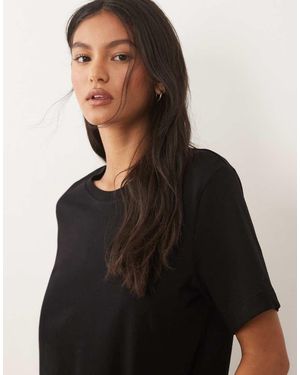 ARKET T-Shirt Van Puur Katoen - Zwart