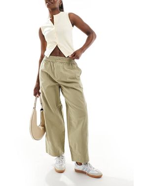 ASOS Pantalones Lavado Sin Cierres De Corte Barrel De - Multicolor