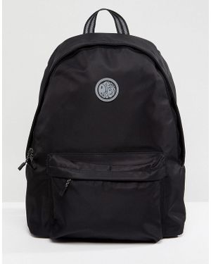 Pretty Green Nylon Backpack - Black